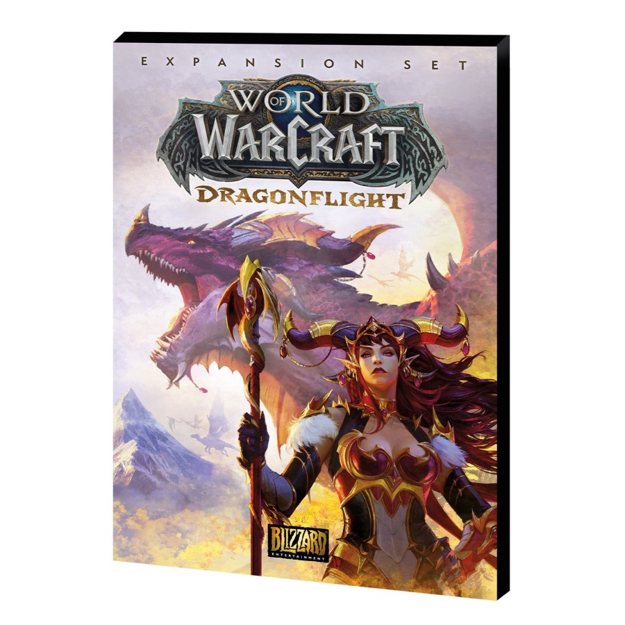 Books & Art Jondo | World Of Warcraft Dragonflight Box Art Canvas