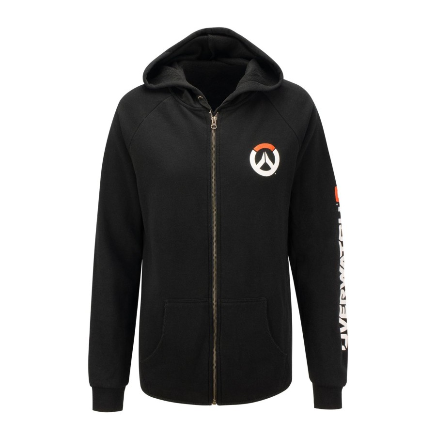 Apparel LGM | Overwatch 2 Women'S Zip-Up Black Hoodie