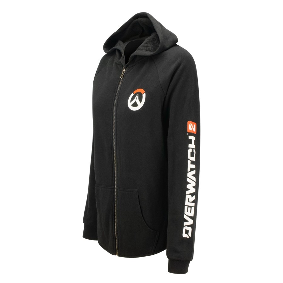 Apparel LGM | Overwatch 2 Women'S Zip-Up Black Hoodie