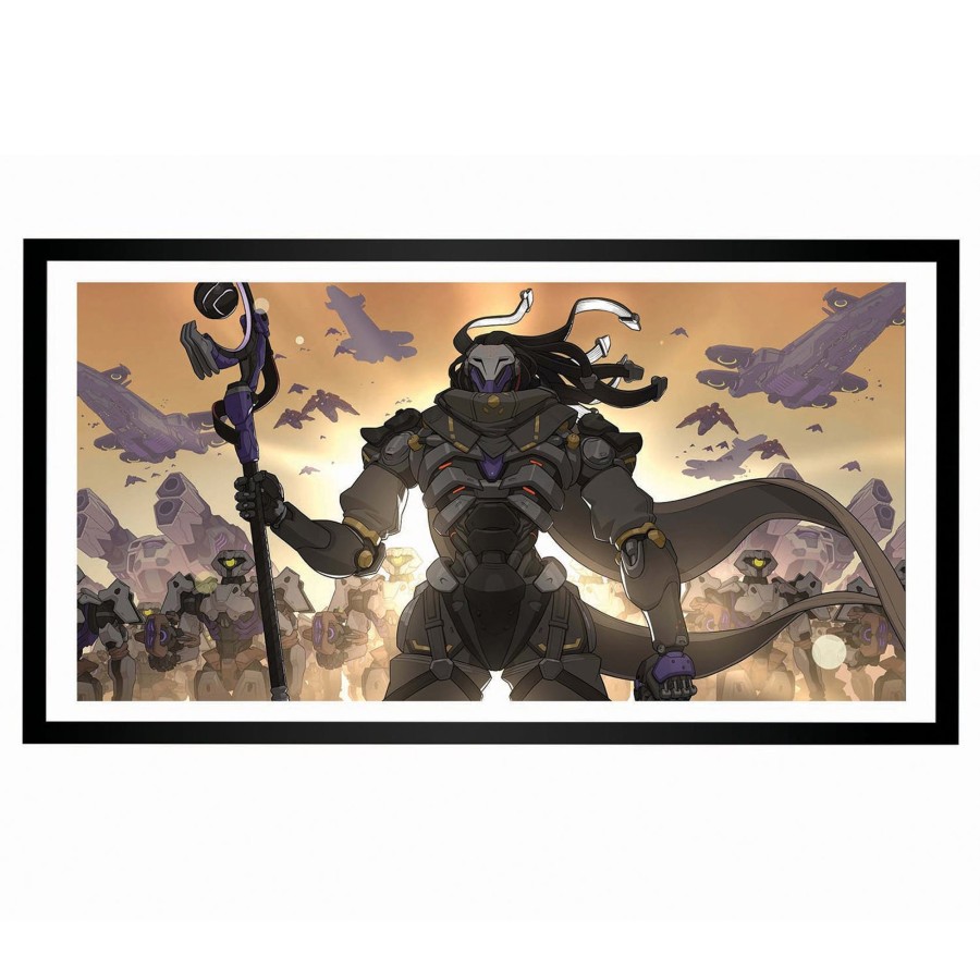 Books & Art Jondo | Overwatch 2 Ramattra Invasion 12X24 In Framed Art Print