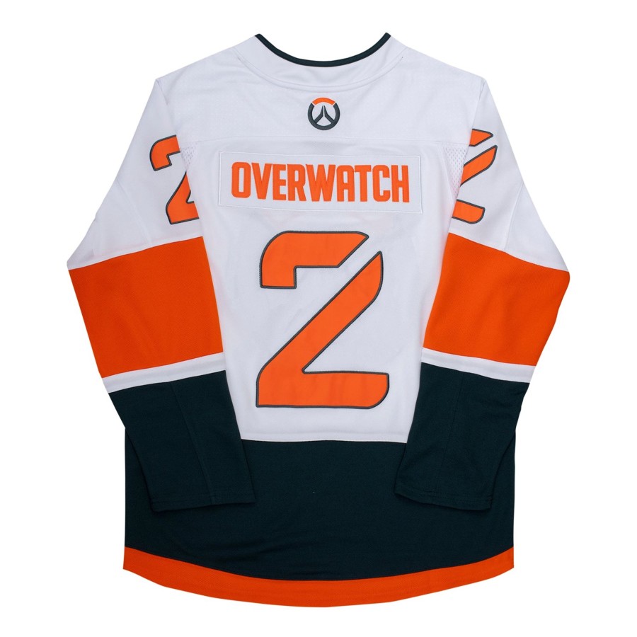 Apparel Thunderwear | Overwatch 2 White Hockey Jersey