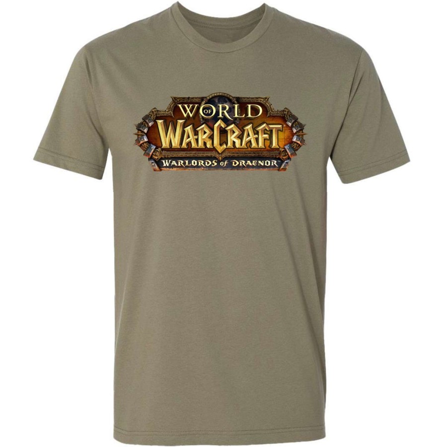 Apparel LGM | World Of Warcraft Warlords Of Draenor Logo Olive Green T-Shirt