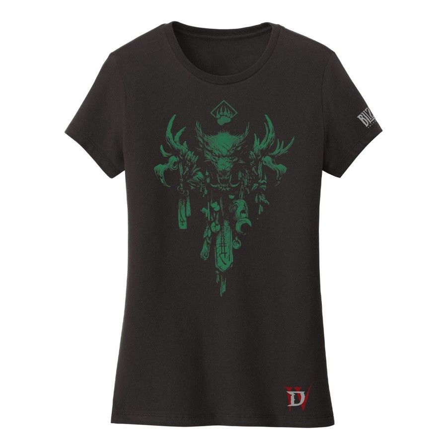 Apparel LGM | Diablo Iv Druid Women'S Black T-Shirt