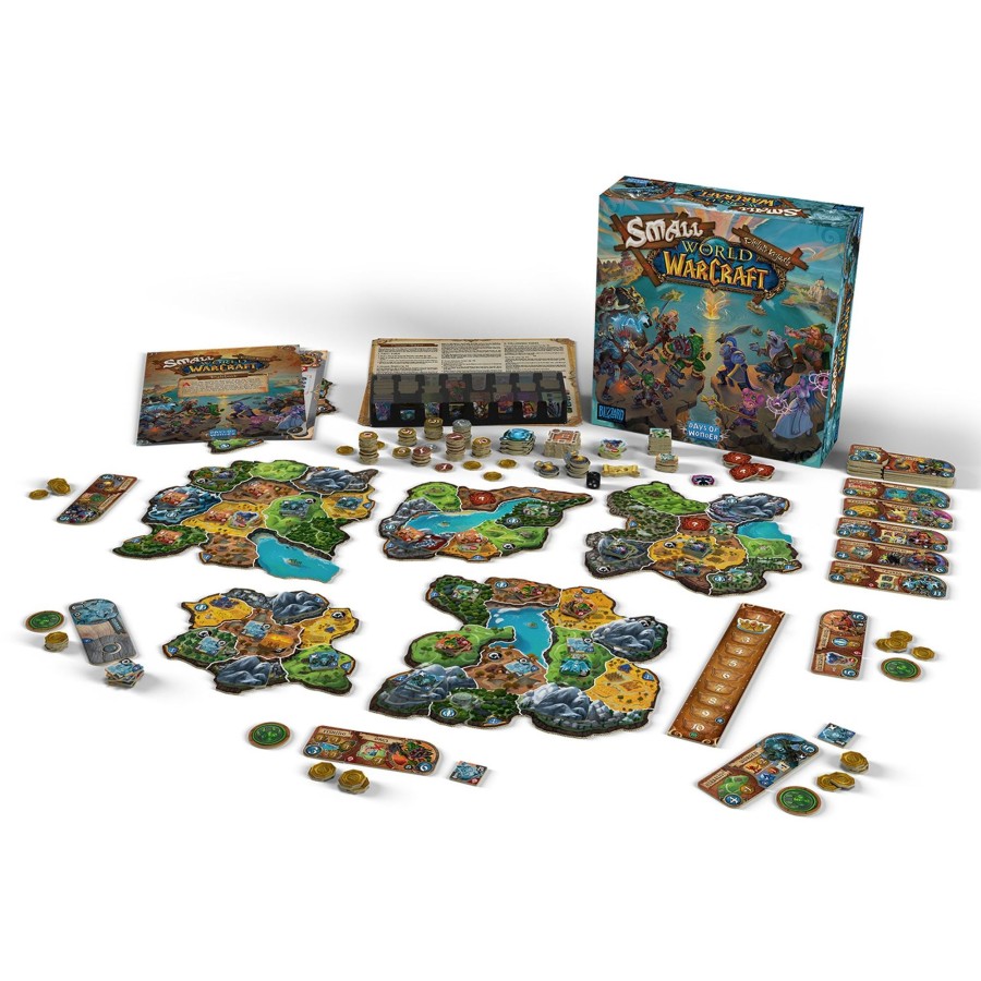 Books & Art Fanatics | Small World Of Warcraft Board Game