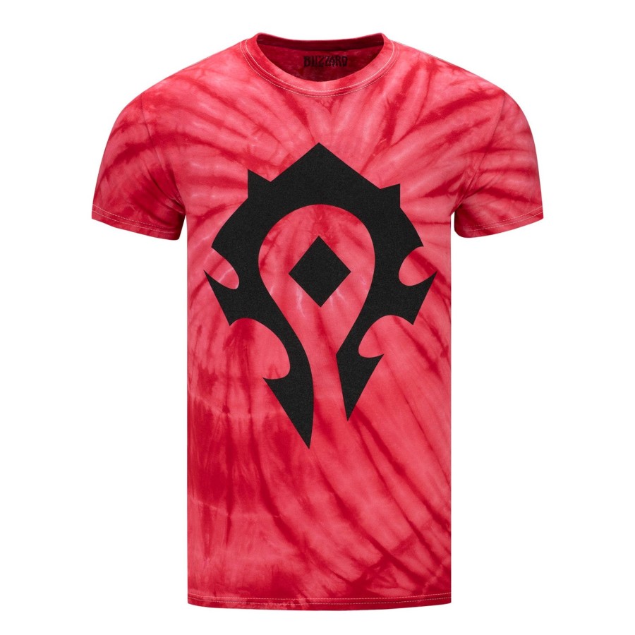 Apparel JINX Inc | World Of Warcraft J!Nx Red Dyed Horde T-Shirt