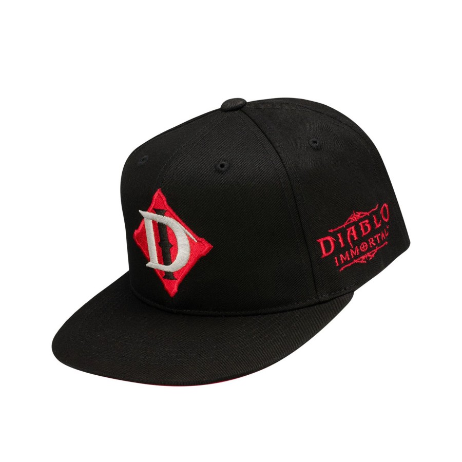 Apparel JM5 | Diablo Immortal Black Flat Bill Snapback Hat