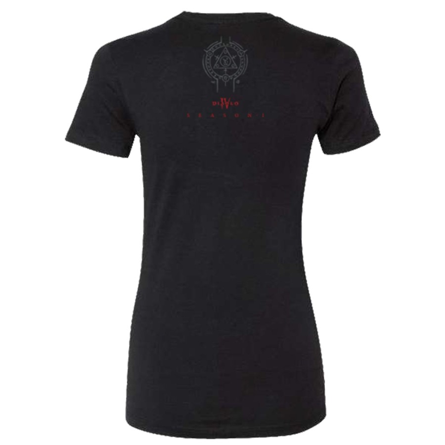 Apparel LGM | Diablo Iv Season 1 Women'S Black T-Shirt