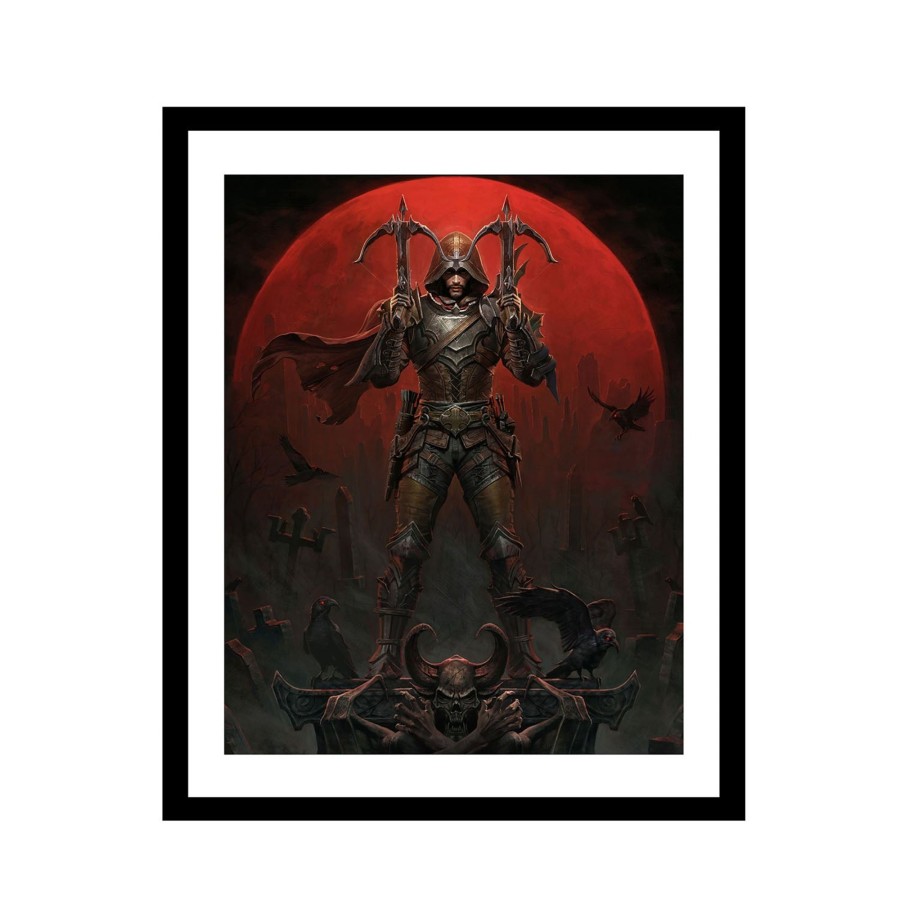 Books & Art Jondo | Diablo Immortal Demon Hunter 16X20In Framed Print