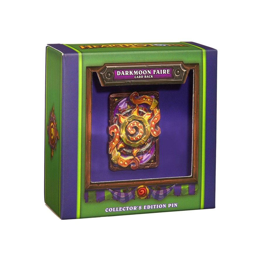 Collectibles Blizzard | Hearthstone Darkmoon Faire Card Back Collector'S Edition Pin