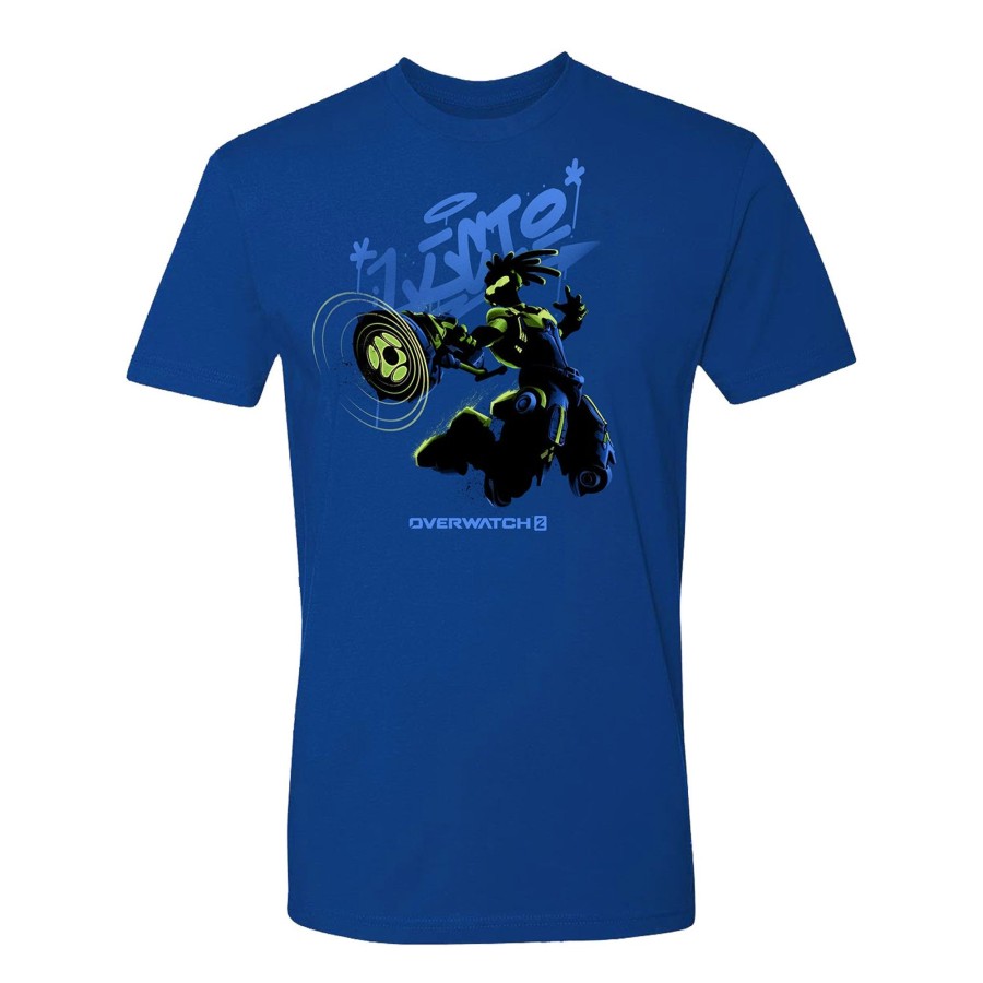 Apparel LGM | Overwatch 2 Lucio Silhouette Royal Blue T-Shirt