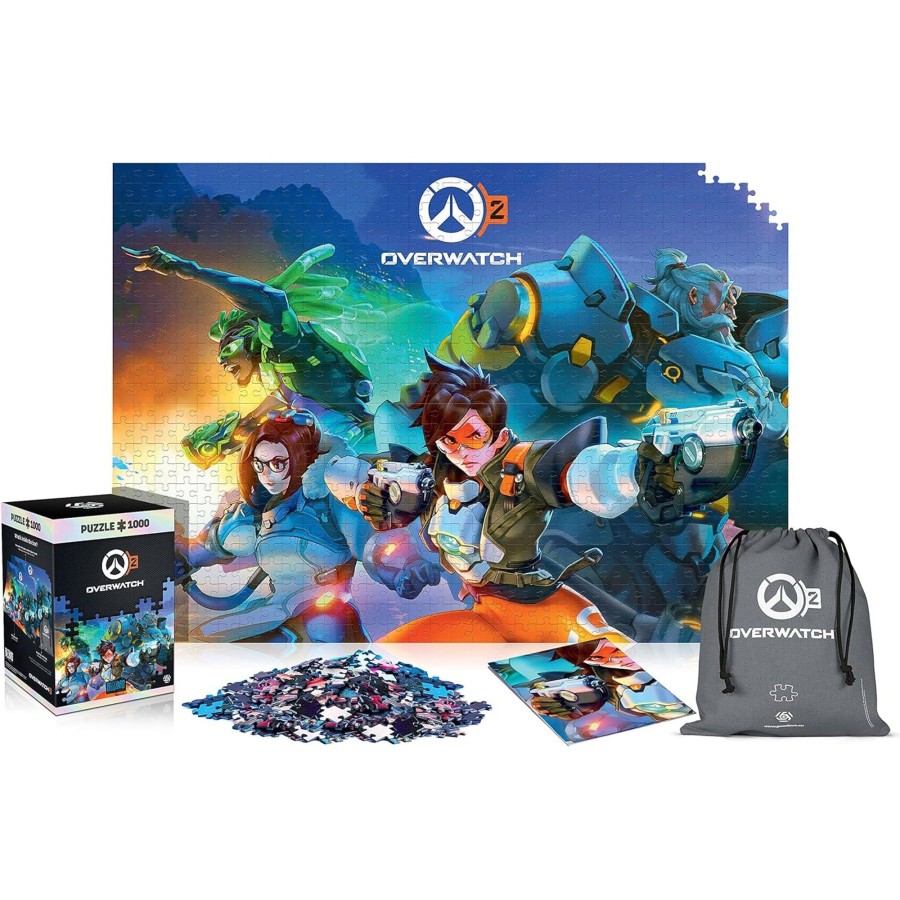 Books & Art Cenega | Overwatch 2 Rio 1000 Piece Puzzle And Poster