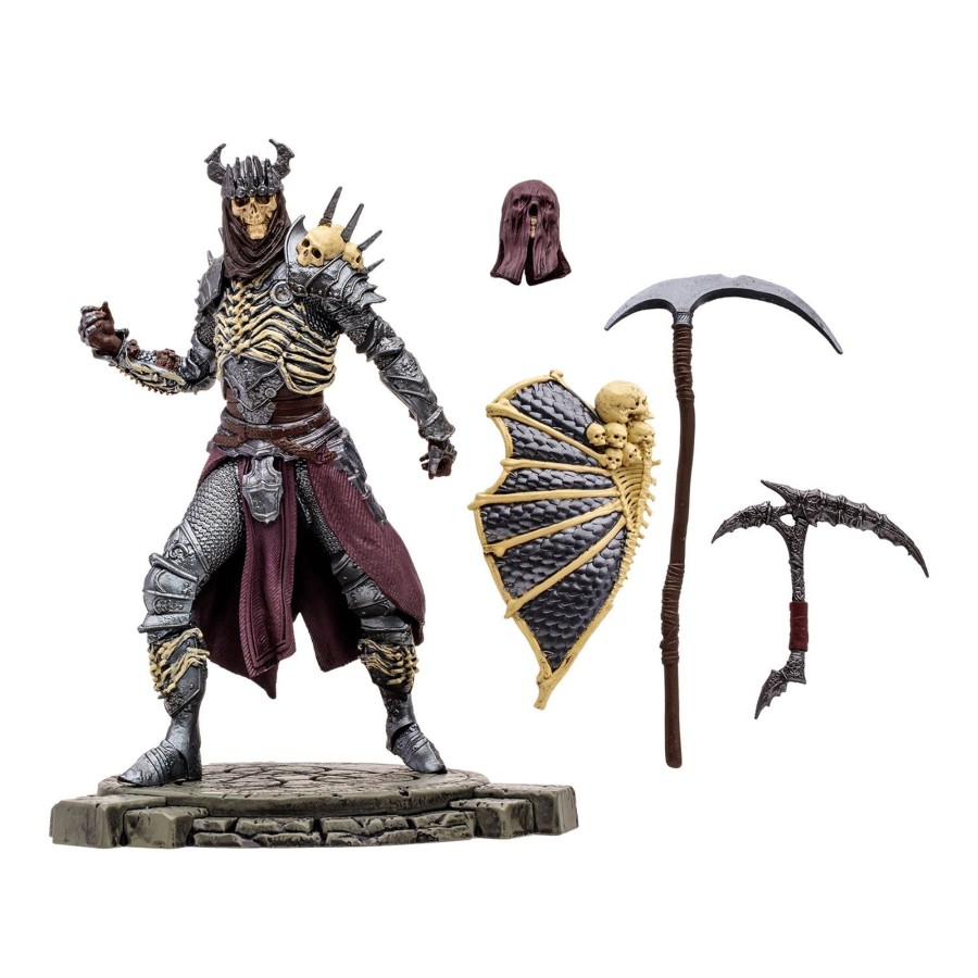 Collectibles McFarlane | Diablo Iv Common Bone Spirit Necromancer 7In 1:12 Scale Posed Figure