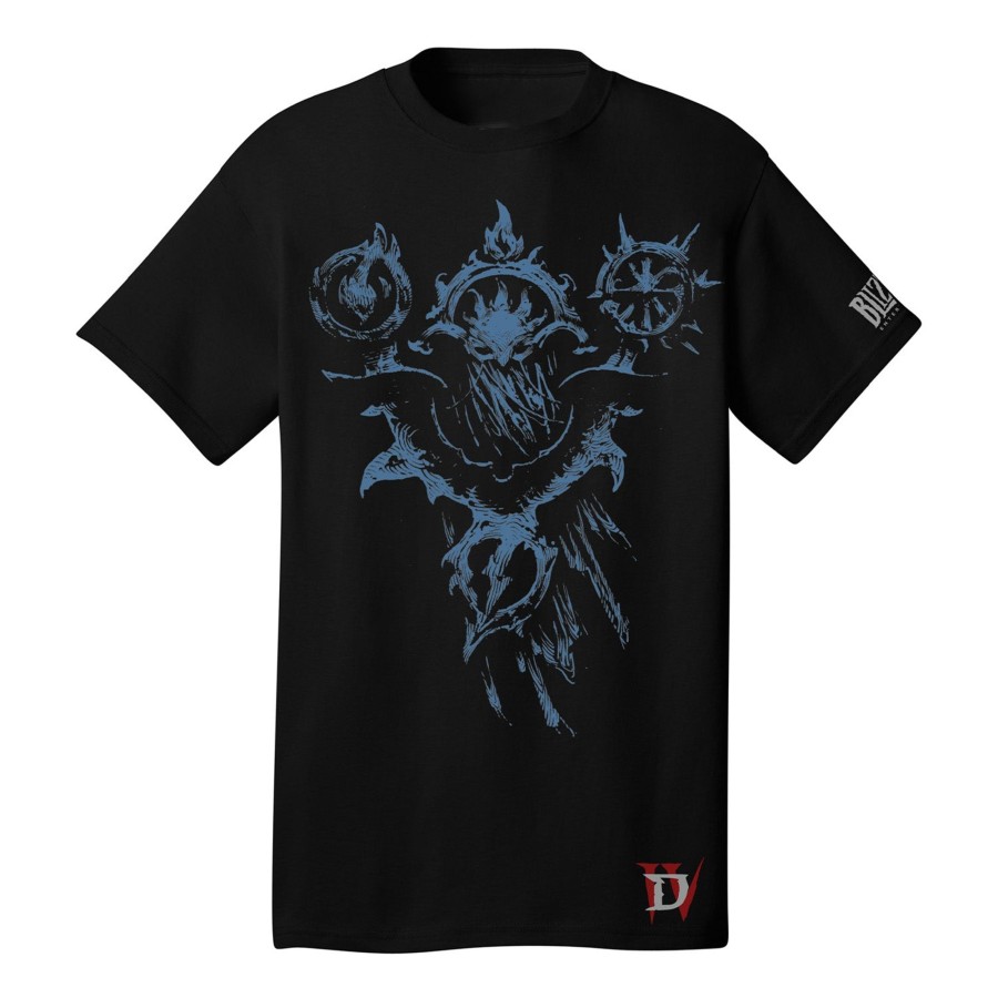 Apparel LGM | Diablo Iv Sorcerer Black T-Shirt