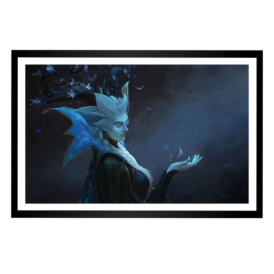 Books & Art Jondo | World Of Warcraft The Winter Queen 14X24In Framed Art Print