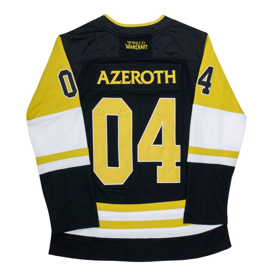 Apparel Thunderwear | World Of Warcraft Black Hockey Jersey