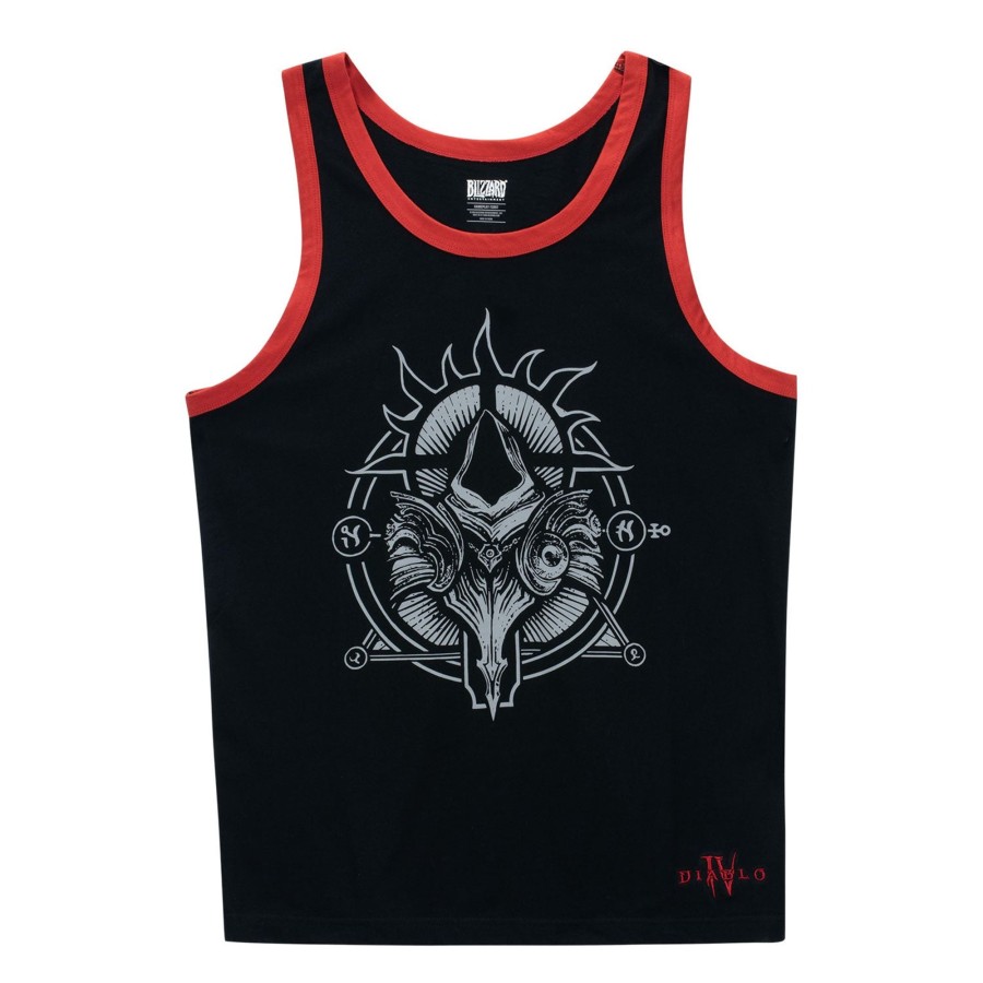 Apparel Thunderwear | Diablo Iv Inarius Black Tank Top