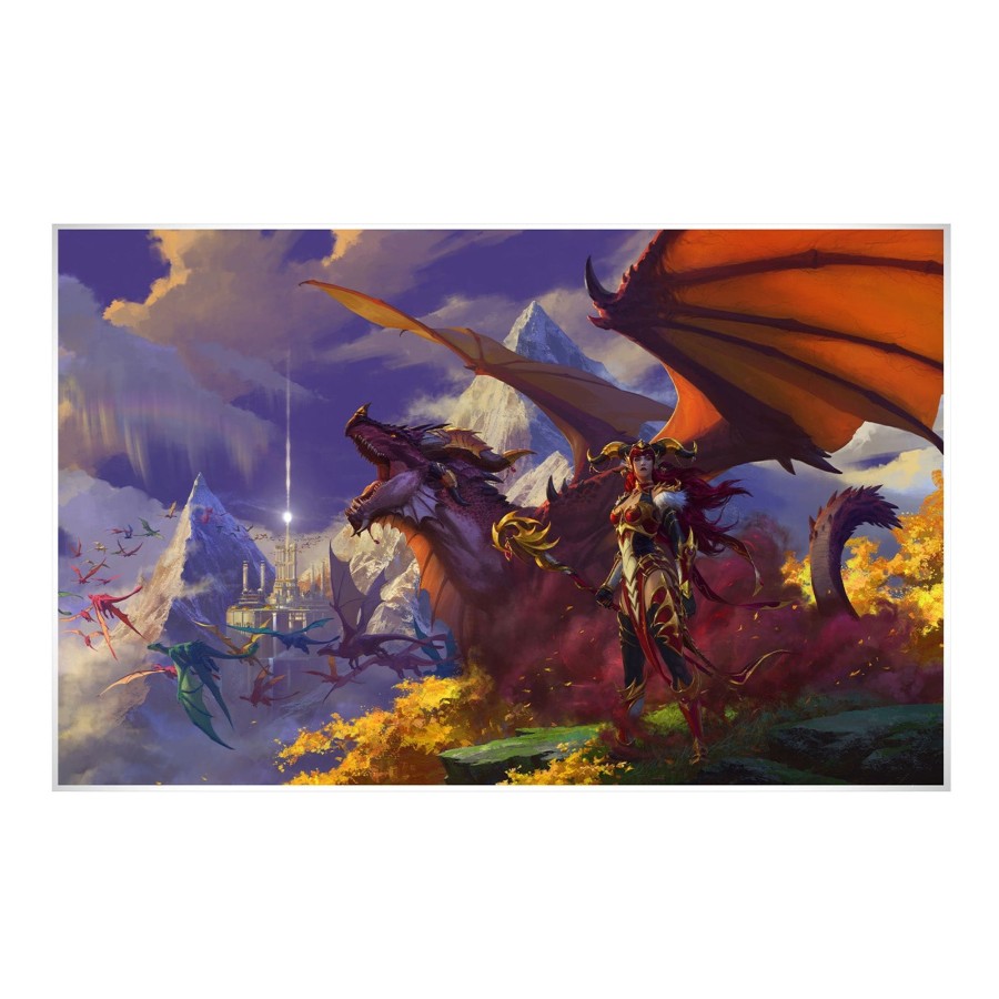 Books & Art Stickers and Posters | World Of Warcraft Return To The Dragon Isles 15X23.25In Poster