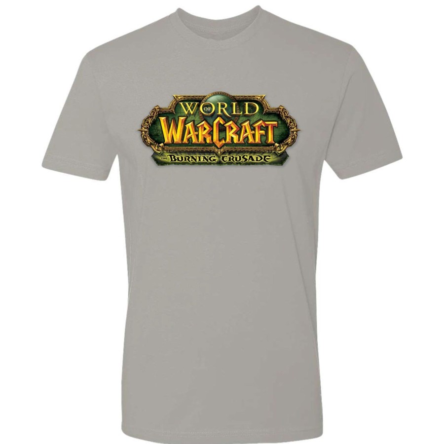 Apparel LGM | World Of Warcraft Burning Crusade Logo Grey T-Shirt