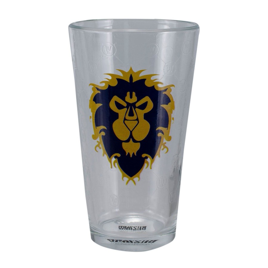 Accessories Wilcox | World Of Warcraft Alliance 16Oz Pint Glass