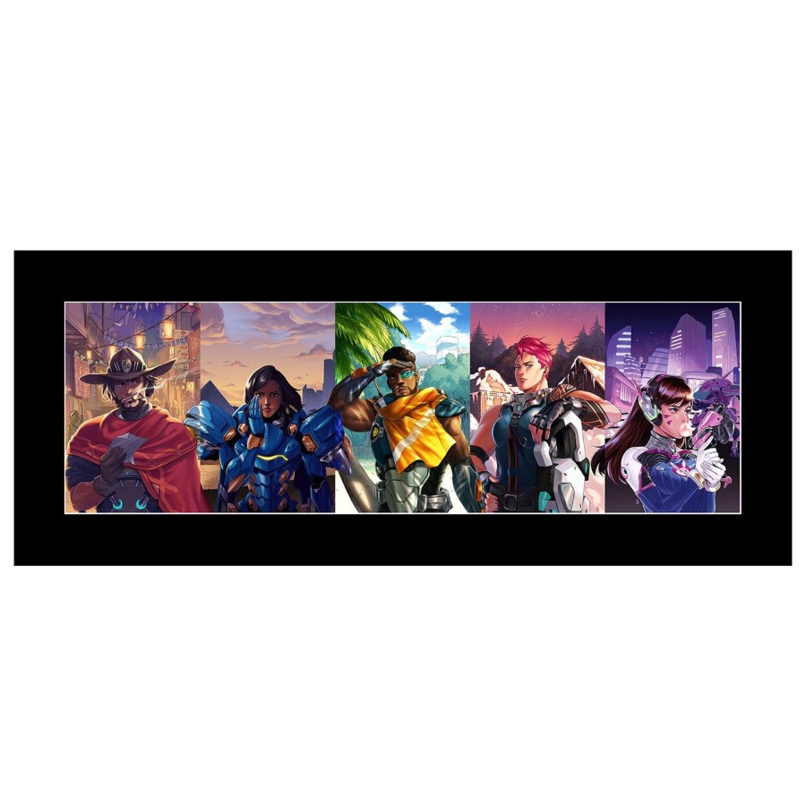 Books & Art Jondo | Overwatch New Blood Comic Cover 8X26In Matted Print