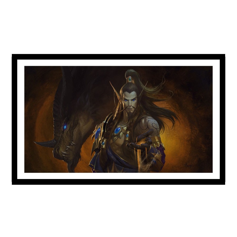 Books & Art Jondo | World Of Warcraft Nozdormu 12X21In Framed Art Print