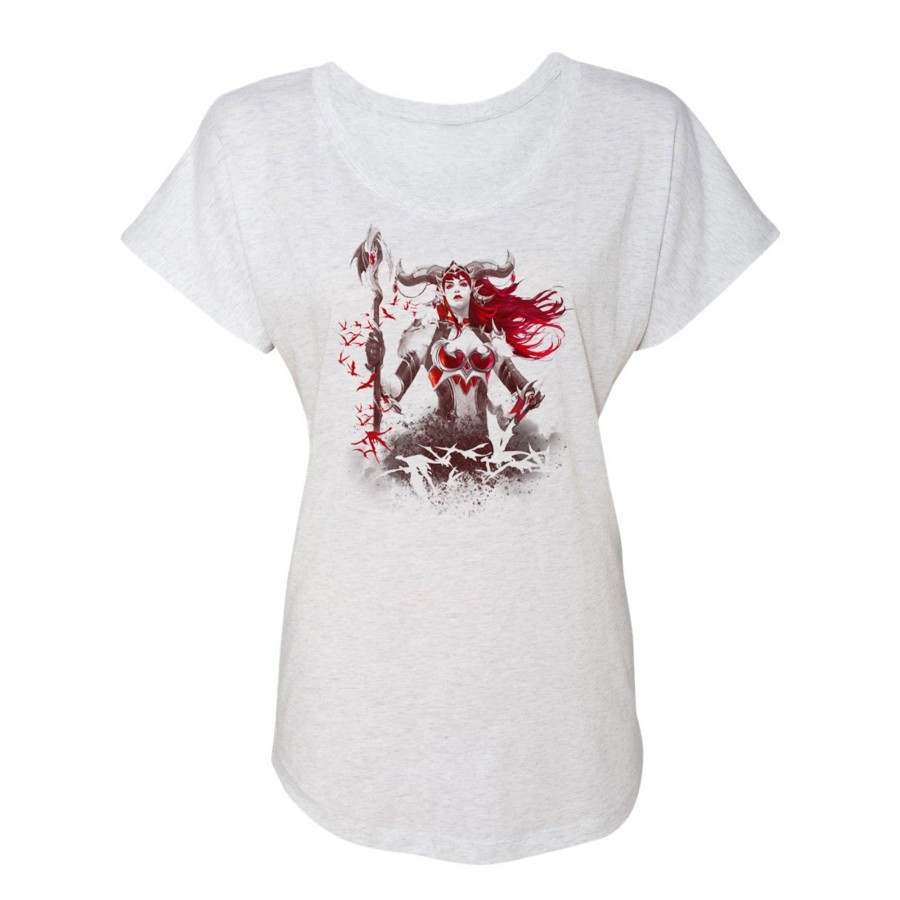 Apparel LGM | World Of Warcraft Dragonflight Alexstrasza Women'S White T-Shirt