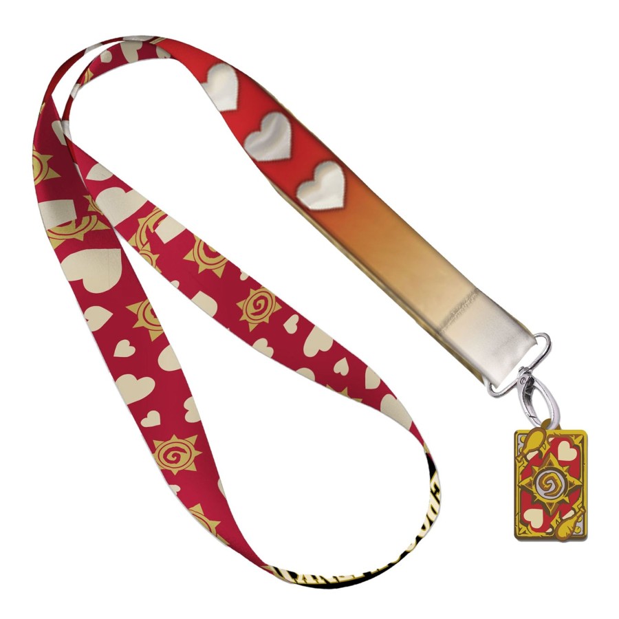 Accessories Wincraft | Hearthstone Lanyard With Rubber Charm