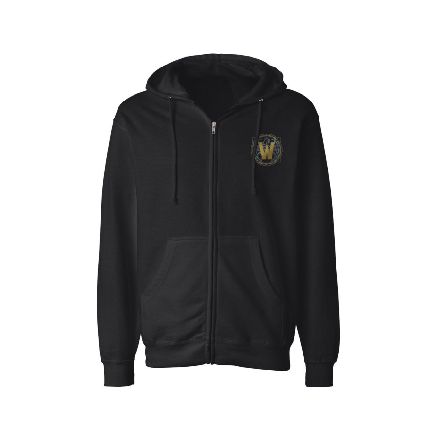 Apparel LGM | World Of Warcraft Dragonflight Women'S Black Zip-Up Hoodie