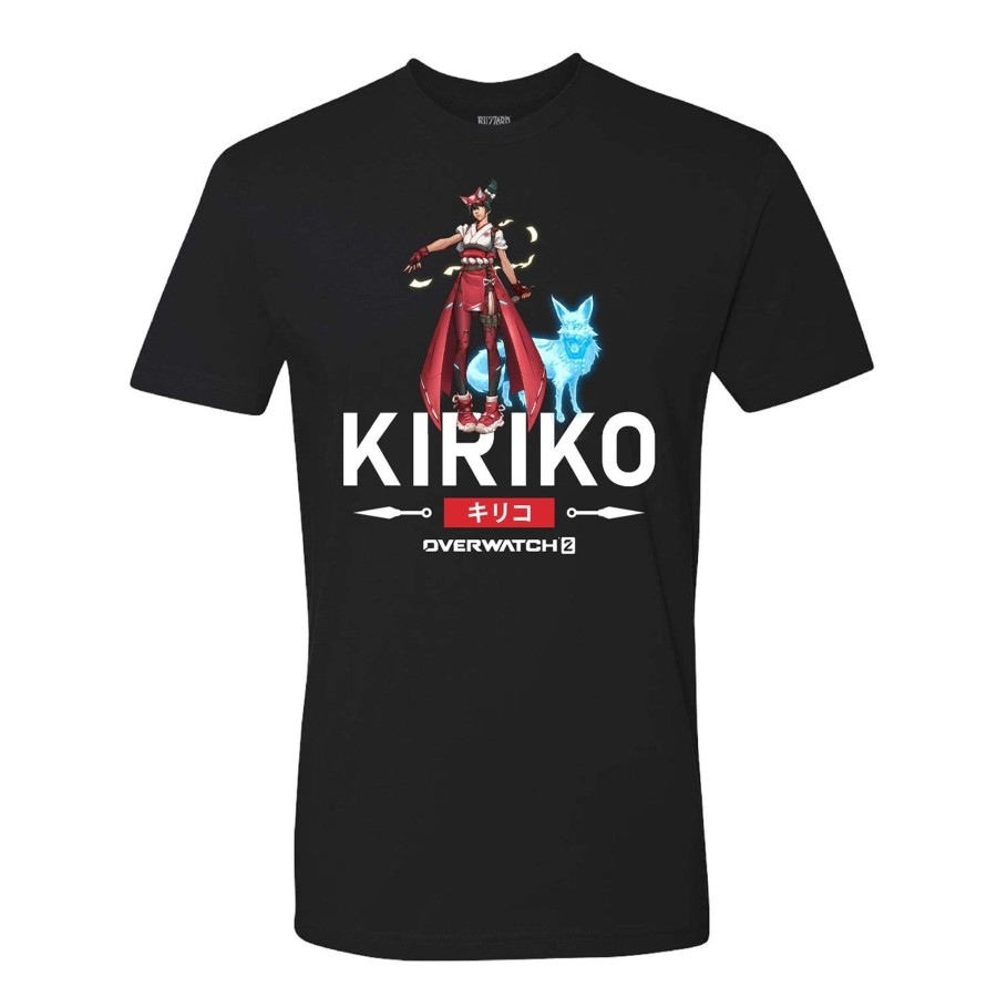 Apparel LGM | Overwatch 2 Kiriko Black T-Shirt