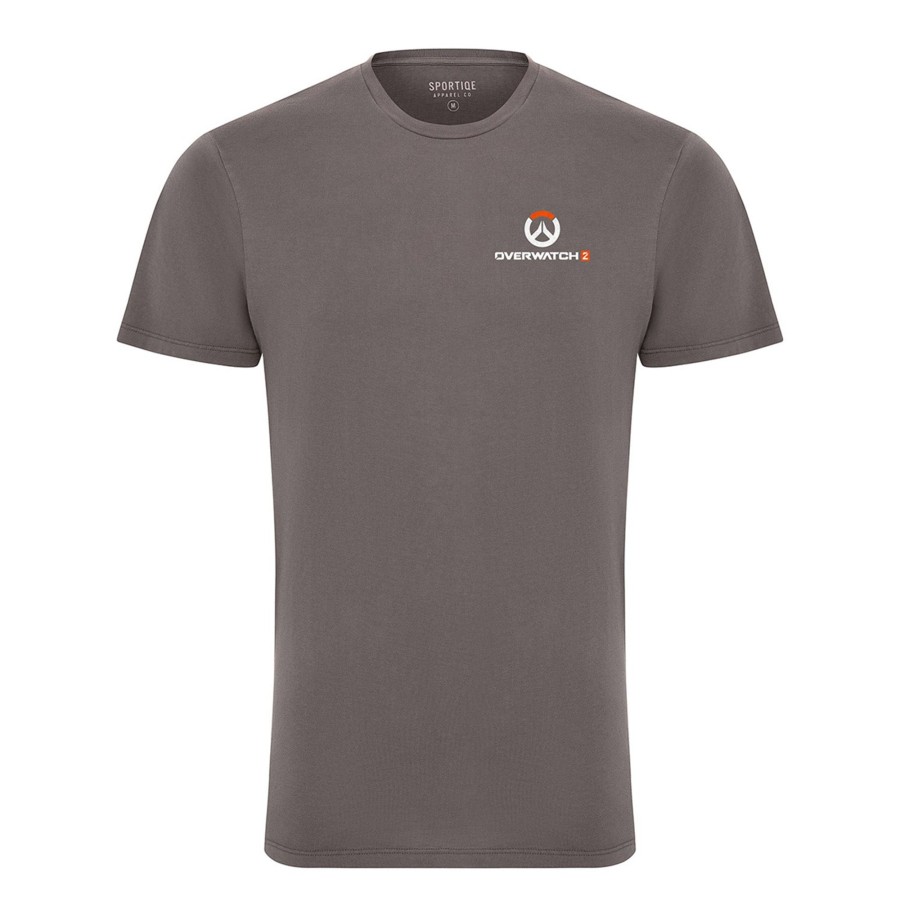 Apparel Sportiqe | Overwatch 2 Grey Logo T-Shirt