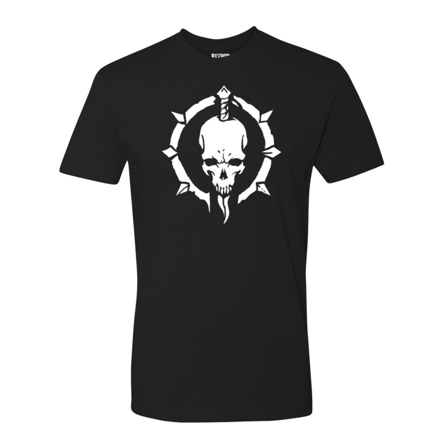 Apparel LGM | Diablo Iv Necromancer Icon Black T-Shirt