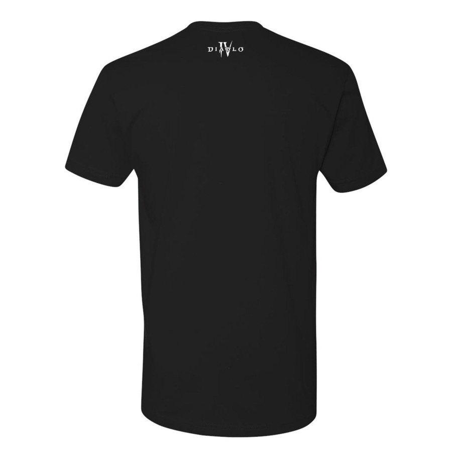 Apparel LGM | Diablo Iv Necromancer Icon Black T-Shirt