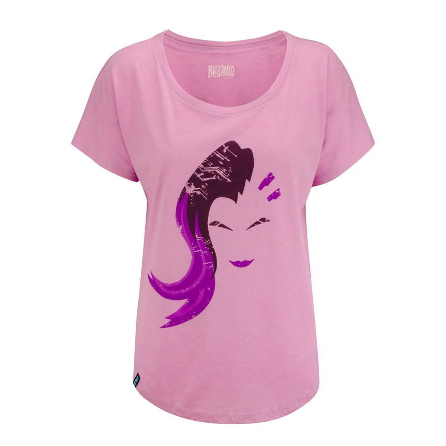 Apparel Fanatics | Overwatch Sombra Women'S Pink Scoop Neck T-Shirt