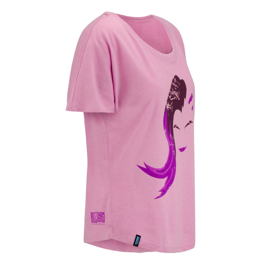 Apparel Fanatics | Overwatch Sombra Women'S Pink Scoop Neck T-Shirt