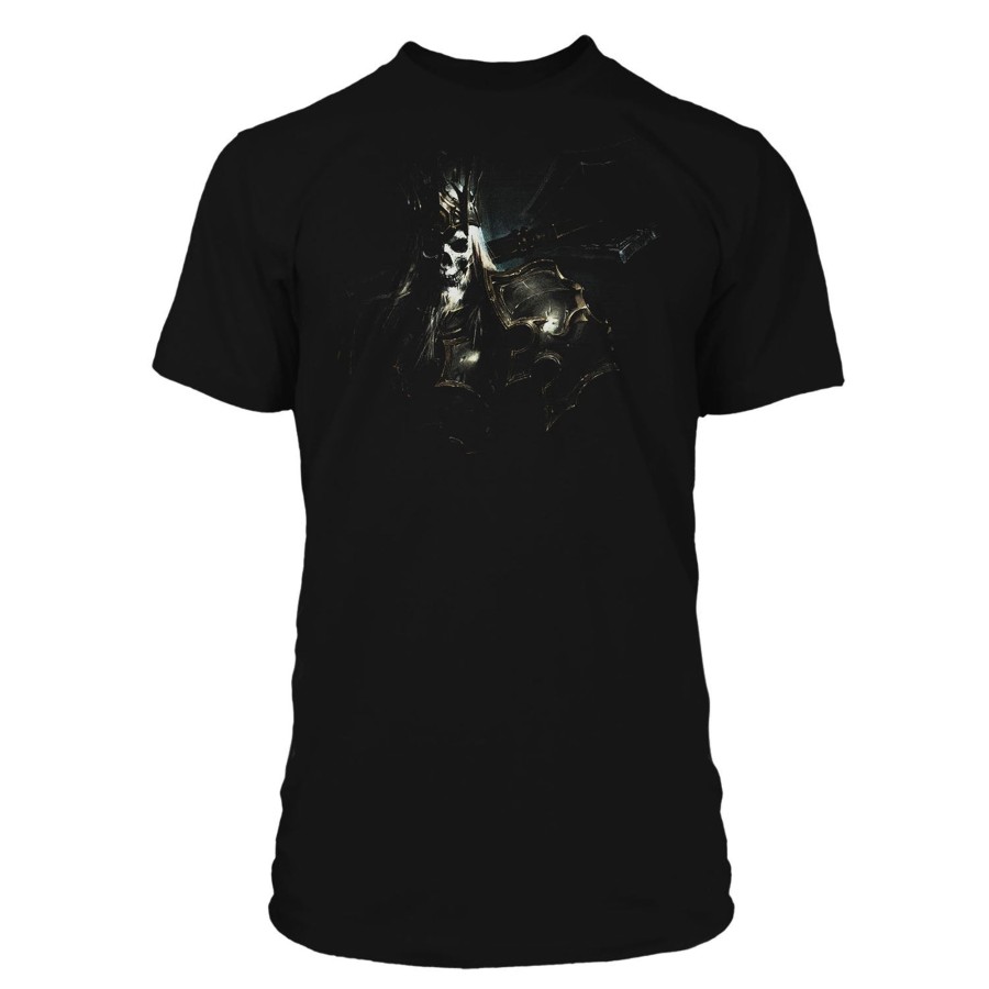 Apparel JINX Inc | Diablo Immortal Skeleton King J!Nx Black T-Shirt