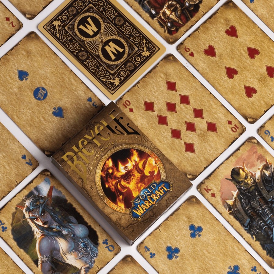 Books & Art THE UNITED STATES PLAYING CARD COMP | World Of Warcraft Classic Bicycle Card Deck