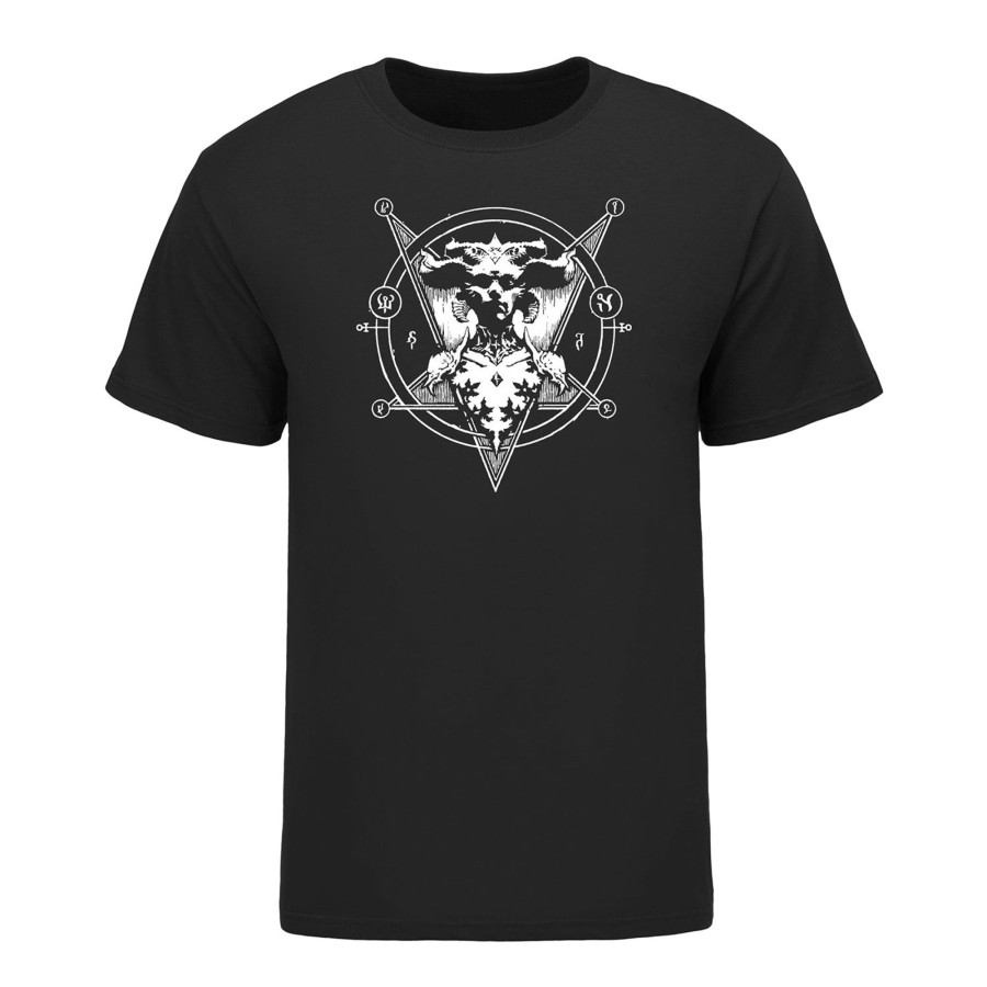 Apparel LGM | Diablo Iv Lilith Pentagram Black T-Shirt