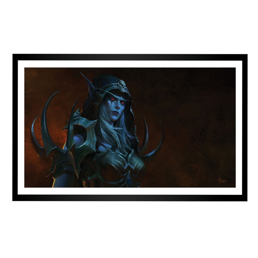 Books & Art Jondo | World Of Warcraft Sylvanas 14X24In Framed Art Print