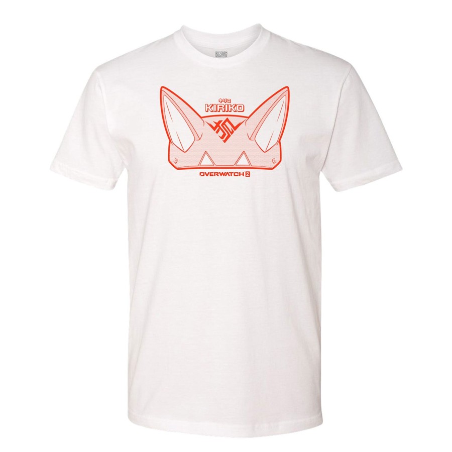 Apparel LGM | Overwatch 2 Kiriko Fox Ears White T-Shirt