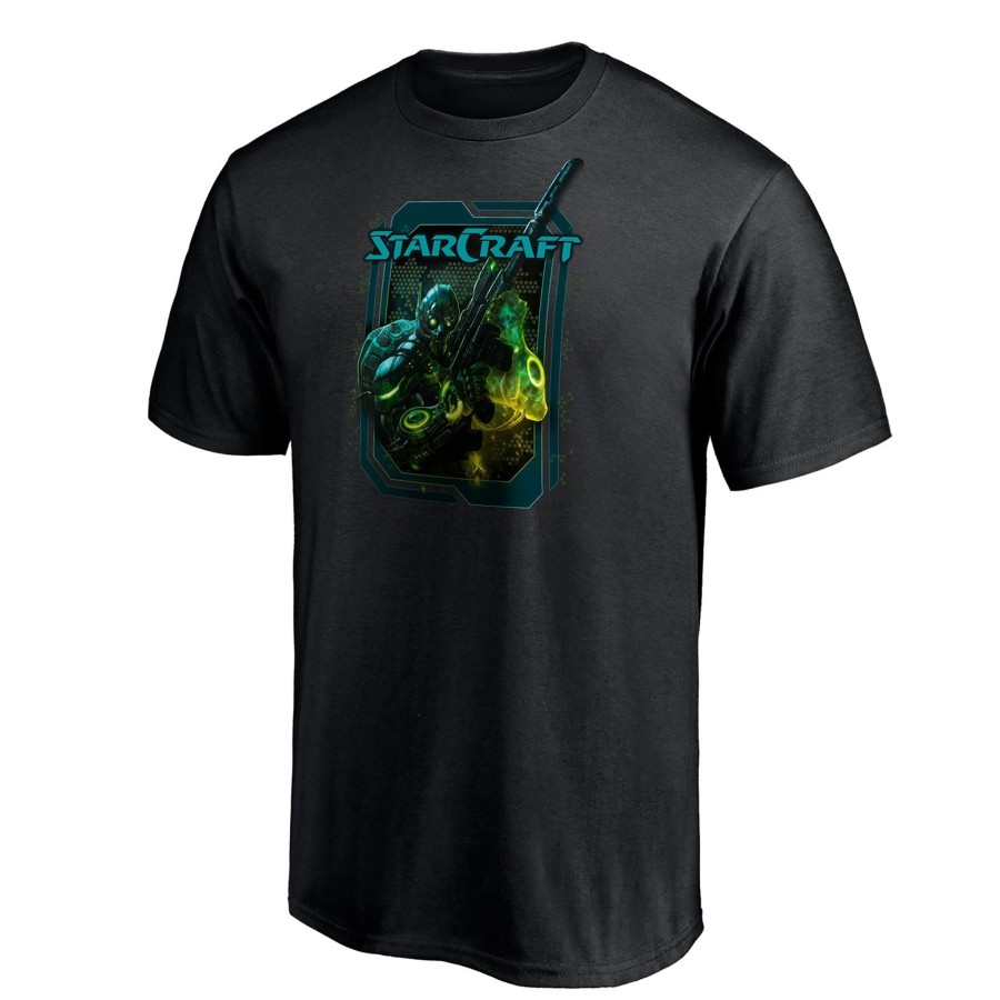 Apparel Fanatics | Starcraft Black Rectangle T-Shirt