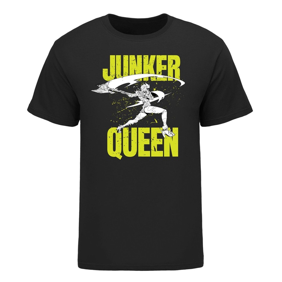 Apparel LGM | Overwatch 2 Junker Queen Hurt Machine Black T-Shirt