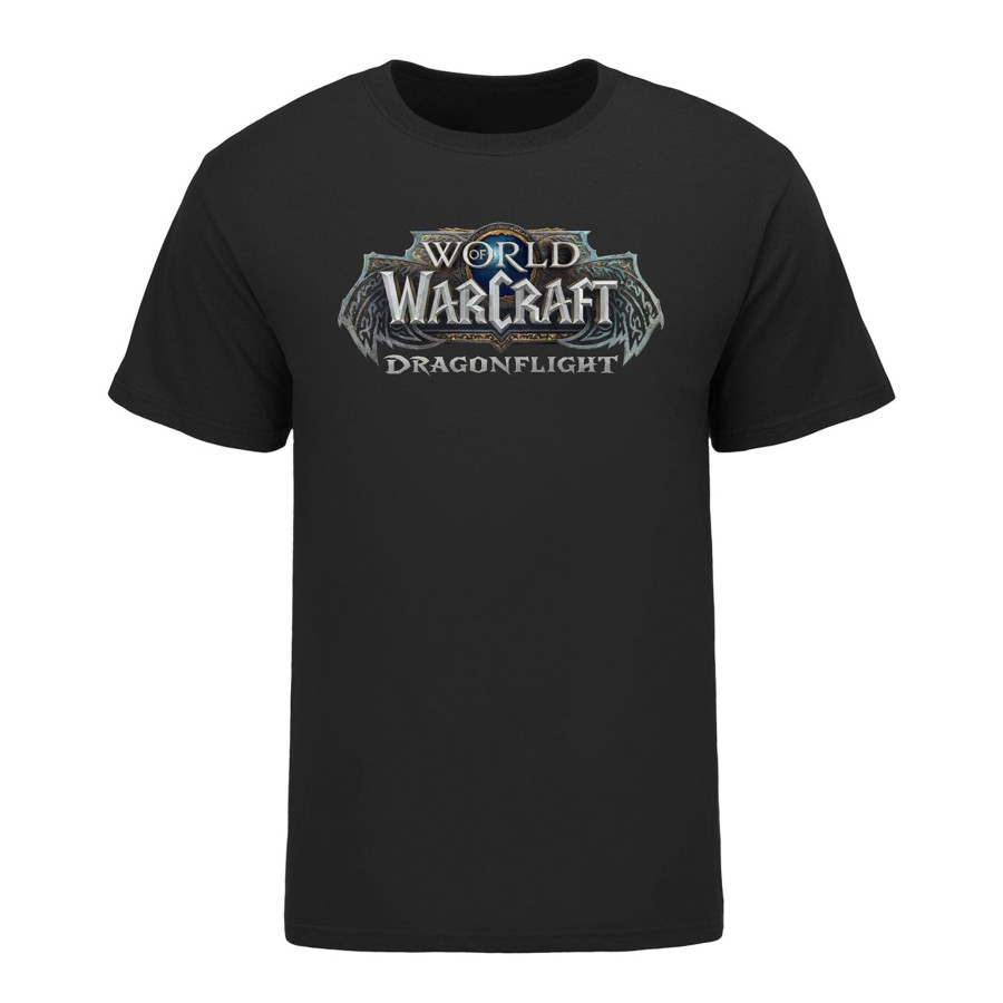 Apparel LGM | World Of Warcraft Dragonflight Logo Black T-Shirt