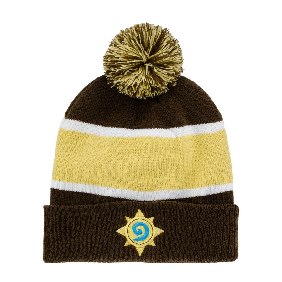 Apparel BAMBAMS | Hearthstone Brown Pom Beanie