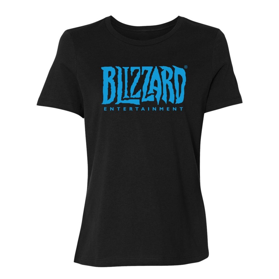 Apparel LGM | Blizzard Logo Women'S Black T-Shirt