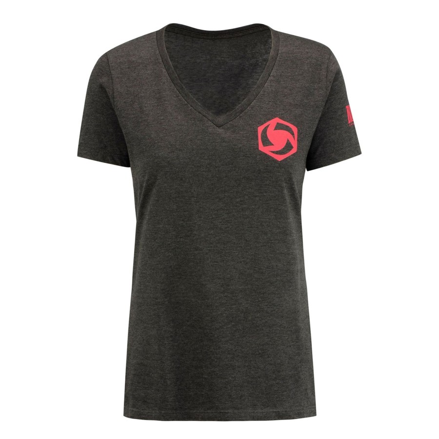 Apparel Fanatics | Heroes Of The Storm Hogger Women'S Charcoal V-Neck T-Shirt