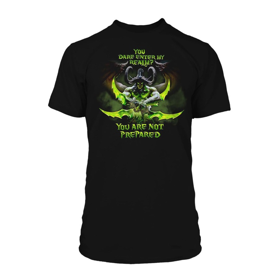 Apparel JINX Inc | World Of Warcraft Burning Crusade Classic J!Nx Black T-Shirt