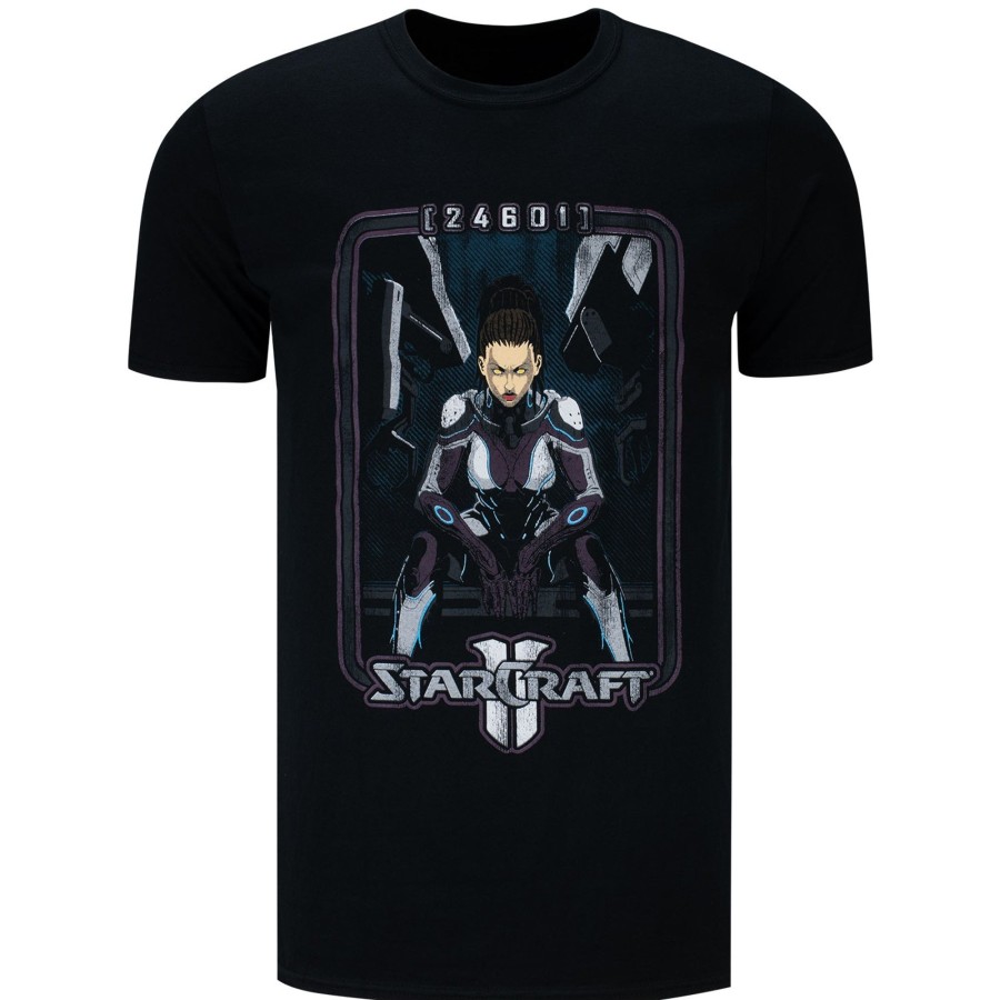 Apparel JINX Inc | Starcraft Kerrigan J!Nx Black Anniversary T-Shirt