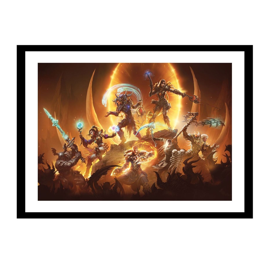 Books & Art Jondo | Diablo Iii 14X20In Framed Print