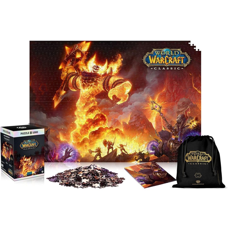 Books & Art Cenega | World Of Warcraft: Classic Ragnaros 1000 Piece Puzzle And Poster