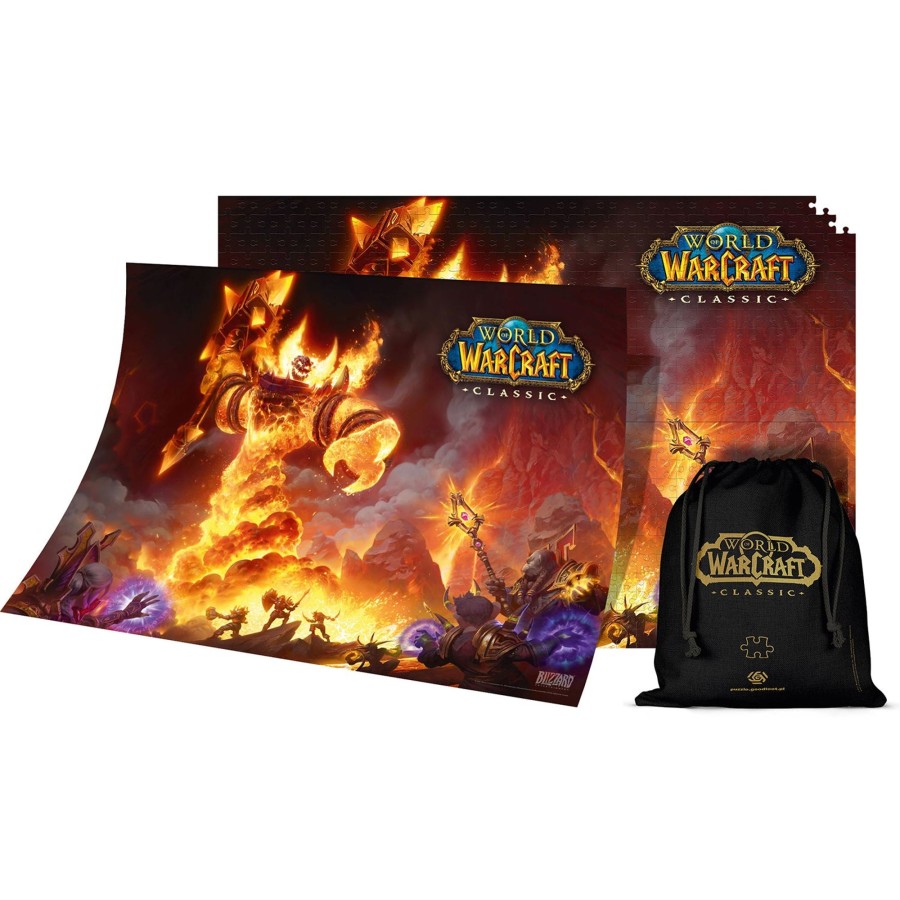 Books & Art Cenega | World Of Warcraft: Classic Ragnaros 1000 Piece Puzzle And Poster